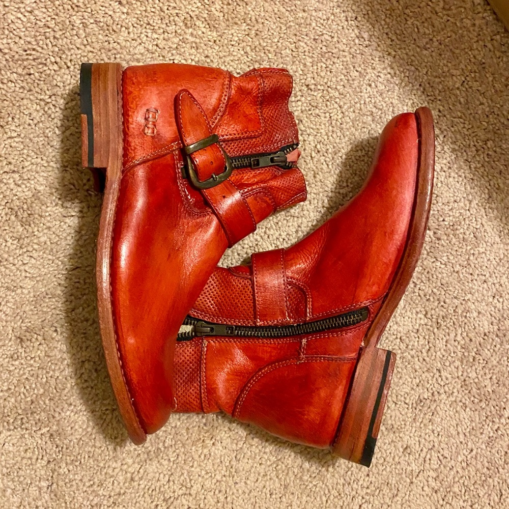 Bed Stu red booties!